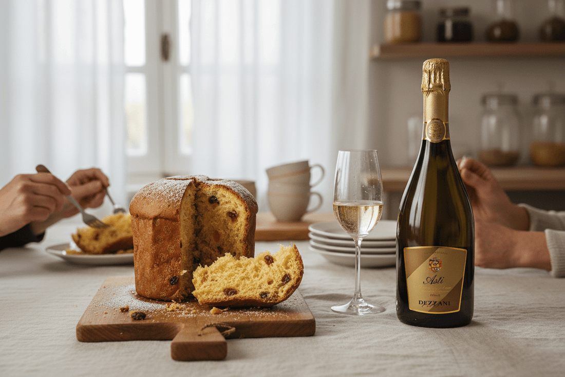 Vino Blanco Espumoso Dezzani Asti Spumante - Vino de Italia - La Cava