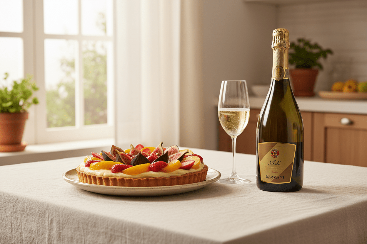 Vino Blanco Espumoso Dezzani Asti Spumante - Vino de Italia - La Cavaslider_item_HiMBLA