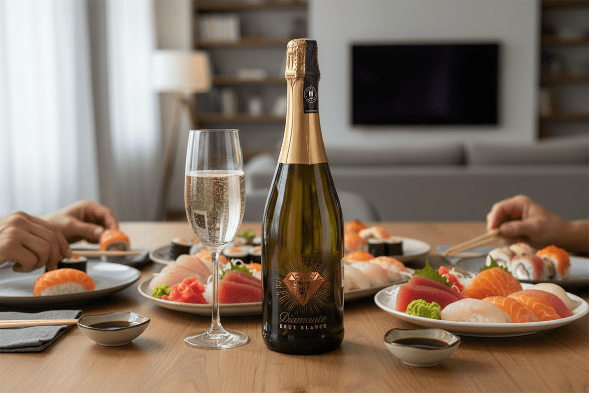Vino Blanco Espumoso Diamante de 750ml - La Cava