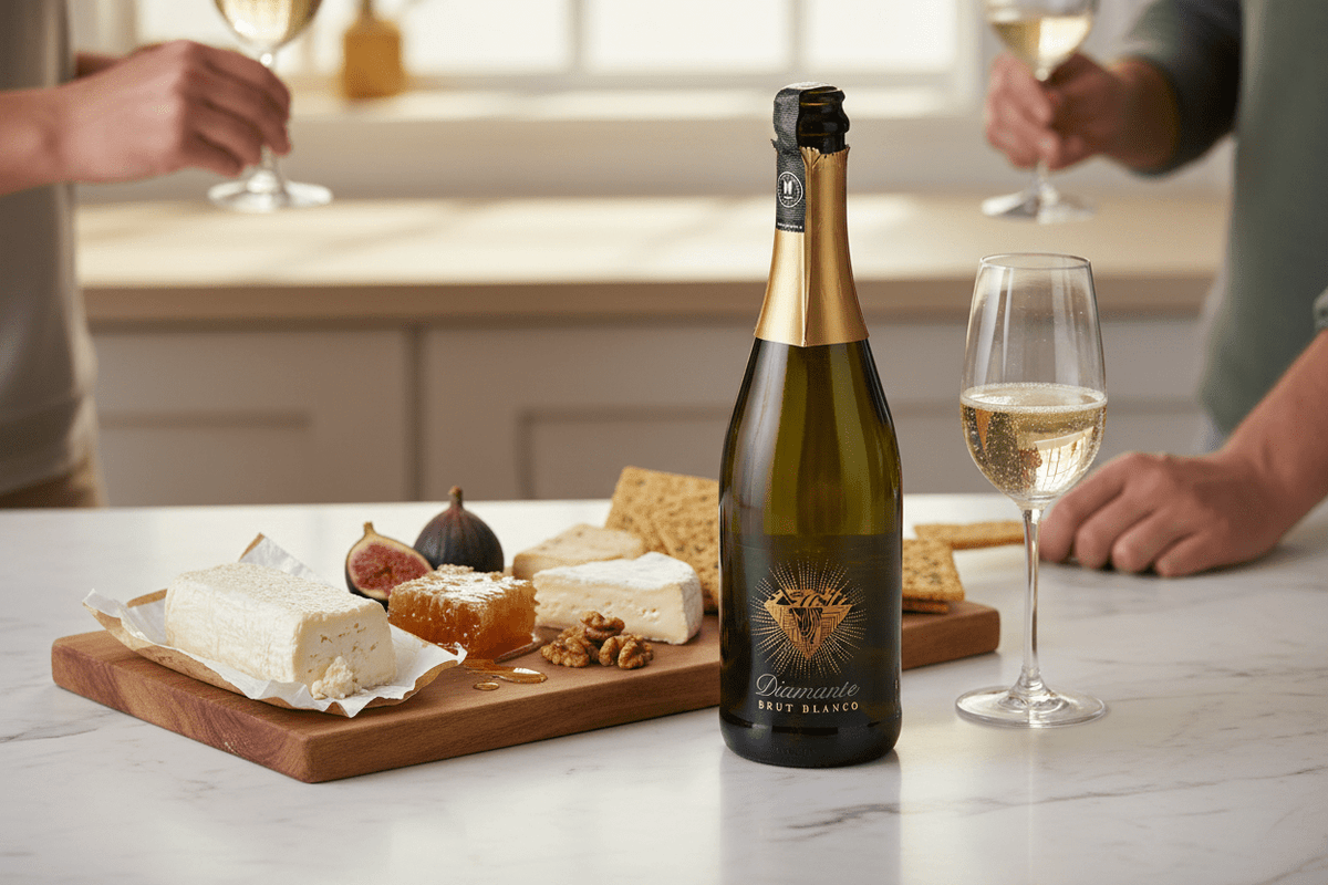 Vino Blanco Espumoso Diamante de 750ml - La Cava