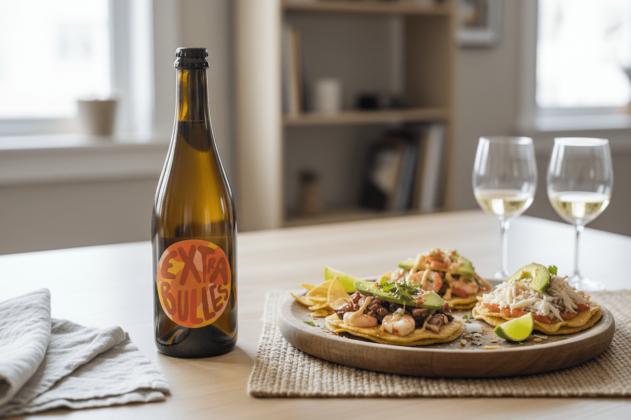 Vino Blanco Espumoso Extra Bulles 750ml - Vino de Francia - La Cava