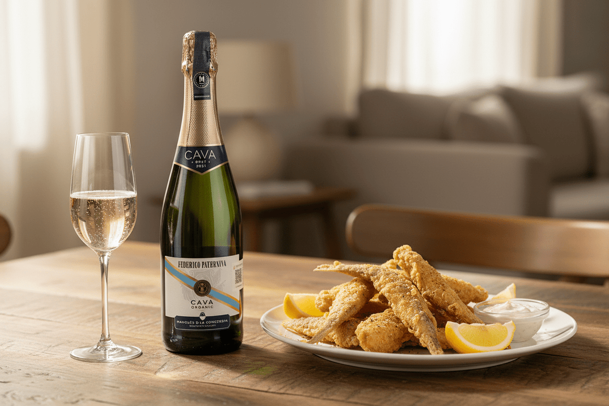 Vino Blanco Espumoso Federico Paternina Banda Azul Cava de 750 ml - La Cava