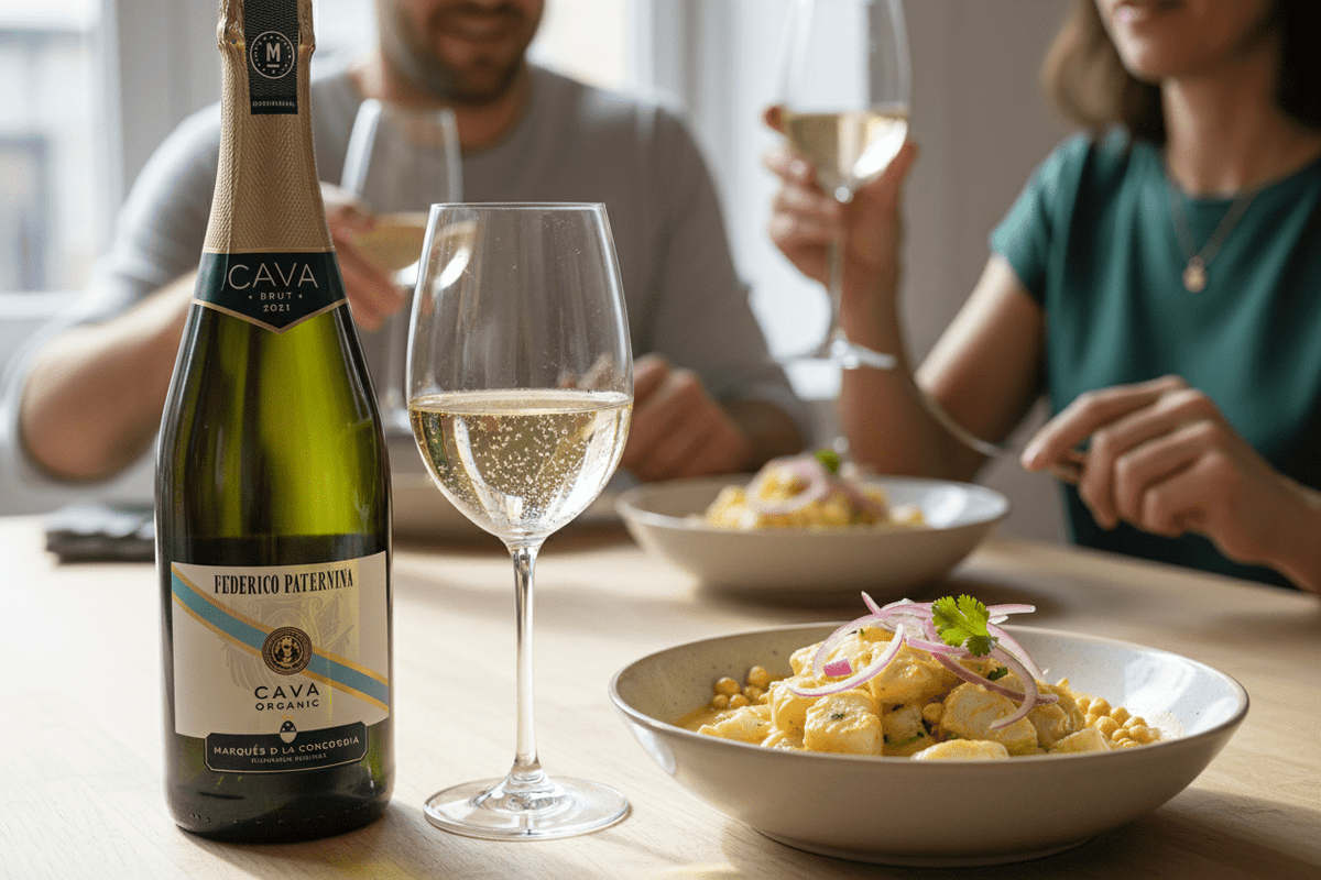 Vino Blanco Espumoso Federico Paternina Banda Azul Cava de 750 ml - La Cava