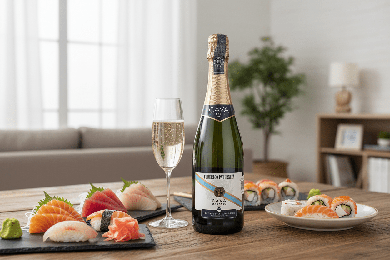 Vino Blanco Espumoso Federico Paternina Banda Azul Cava de 750 ml - La Cava