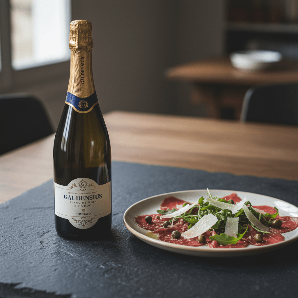 Vino Blanco Espumoso Firriato Gaudensius Blanc De Noir - Vino de Italia - La Cava