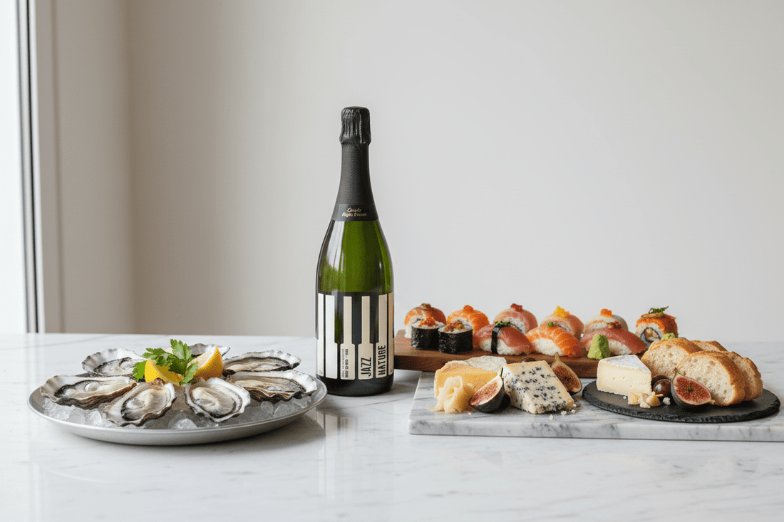 Vino Blanco Espumoso Jazz Nature Brut Reserva 750ml - Vino de España - La Cava