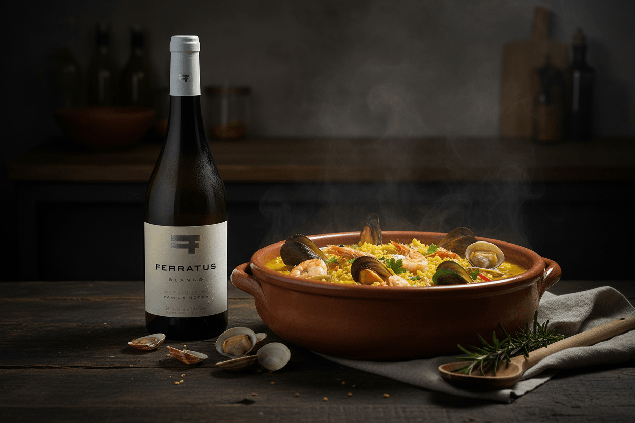 Vino Blanco Ferratus Albillo Mayor 750ml - La Cava