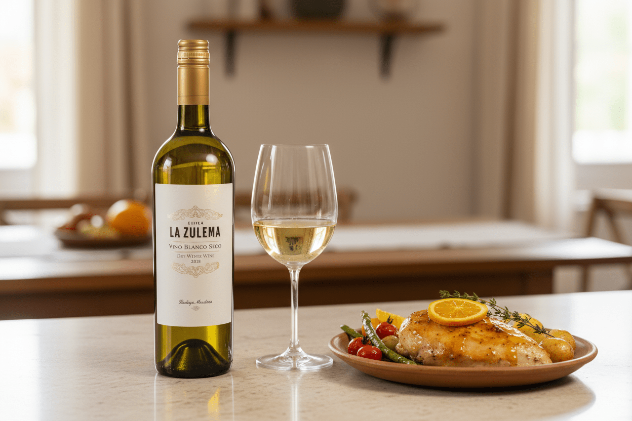 Vino Blanco Finca La Zulema Chardonnay 750ml 2023 - La Cava