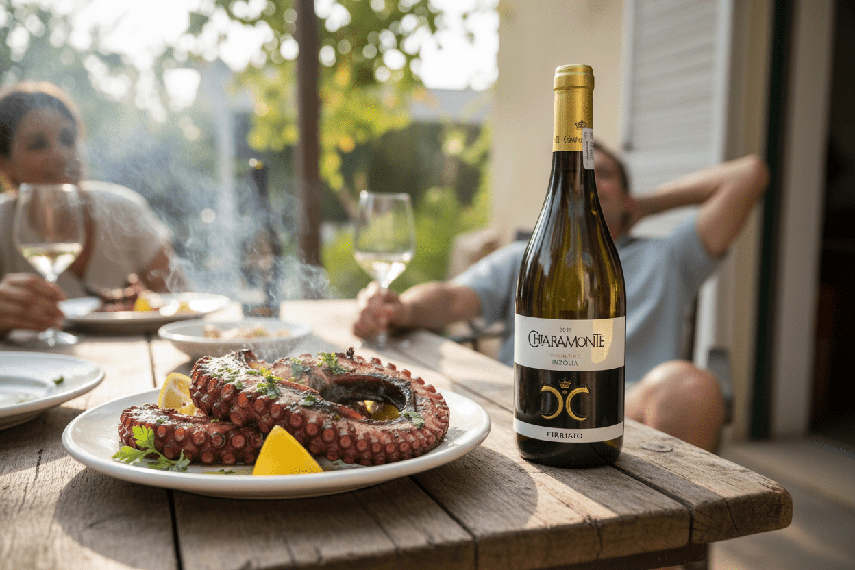 Vino Blanco Firriato Chiaramonte Sicilia - Vino de Italia - La Cava
