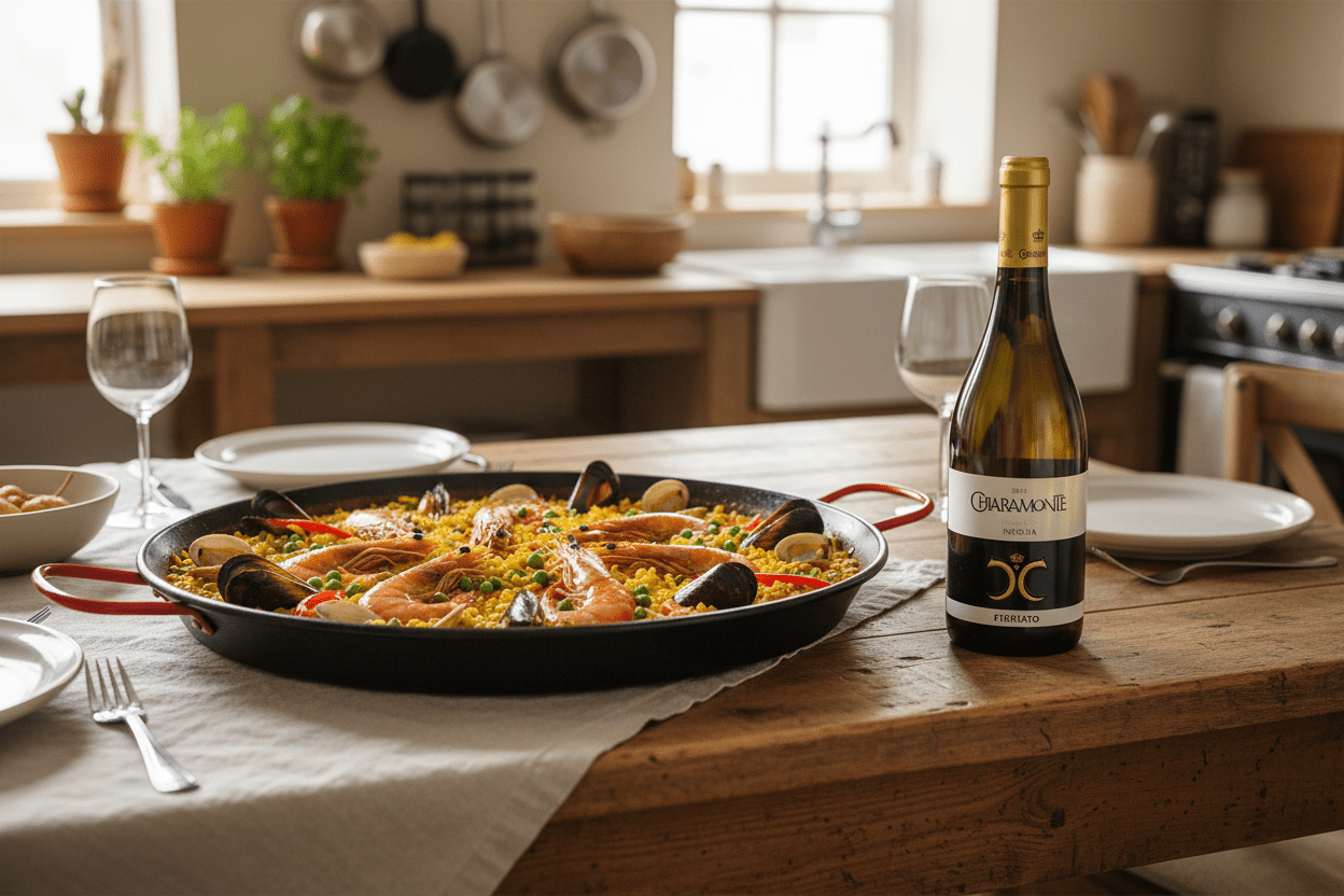 Vino Blanco Firriato Chiaramonte Sicilia - Vino de Italia - La Cava