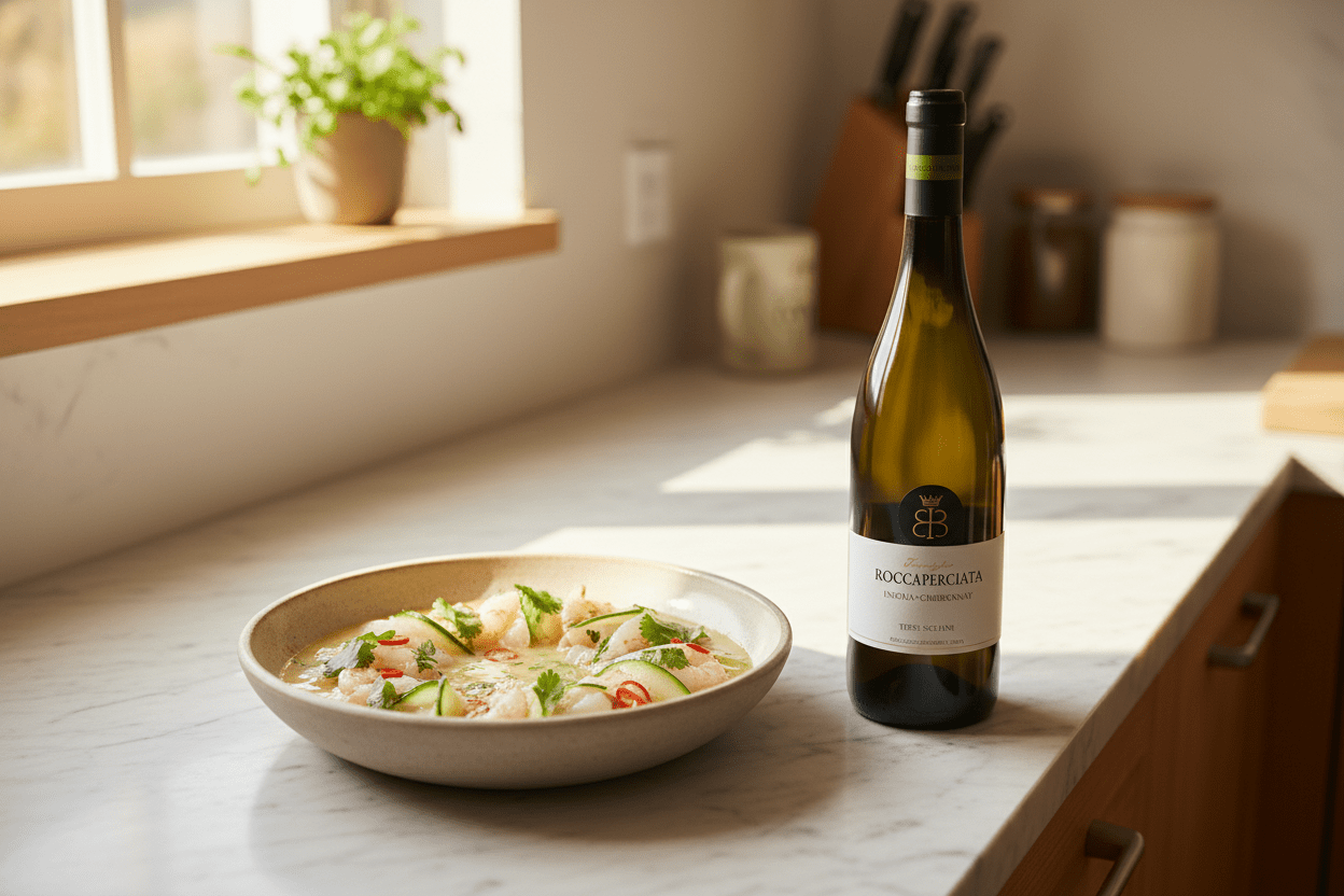 Vino Blanco Firriato Roccaperciata Sicilia - Vino de Italia - La Cava