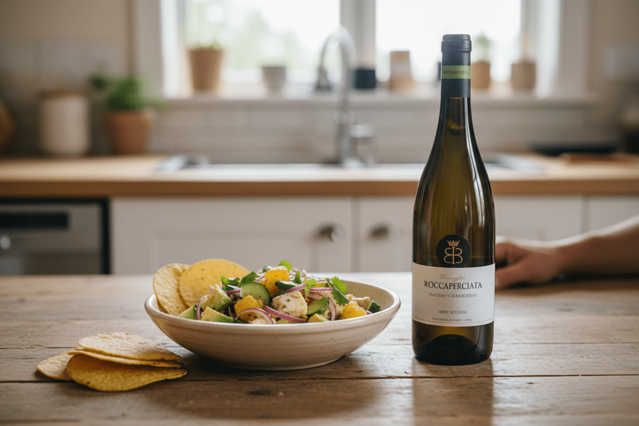Vino Blanco Firriato Roccaperciata Sicilia - Vino de Italia - La Cava