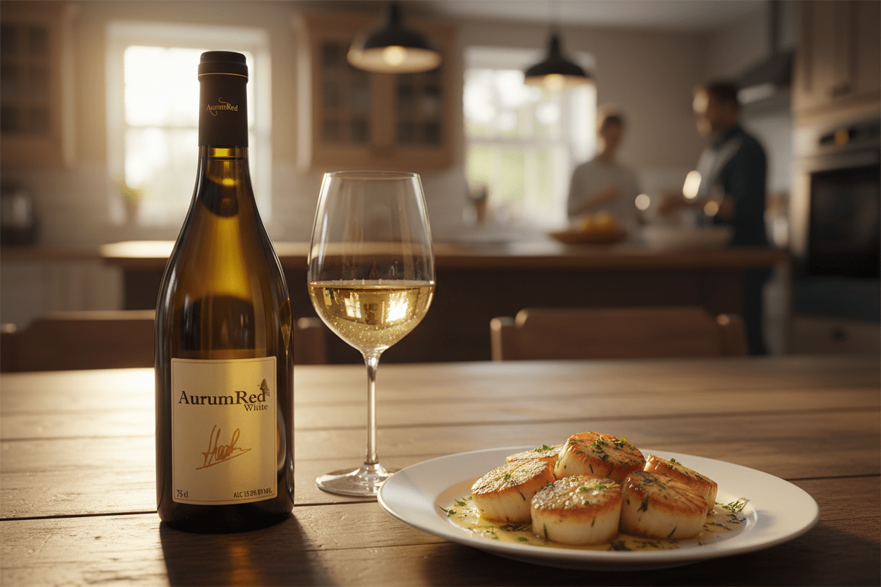 Vino Blanco Gewürztraminer AurumRed - La Cava