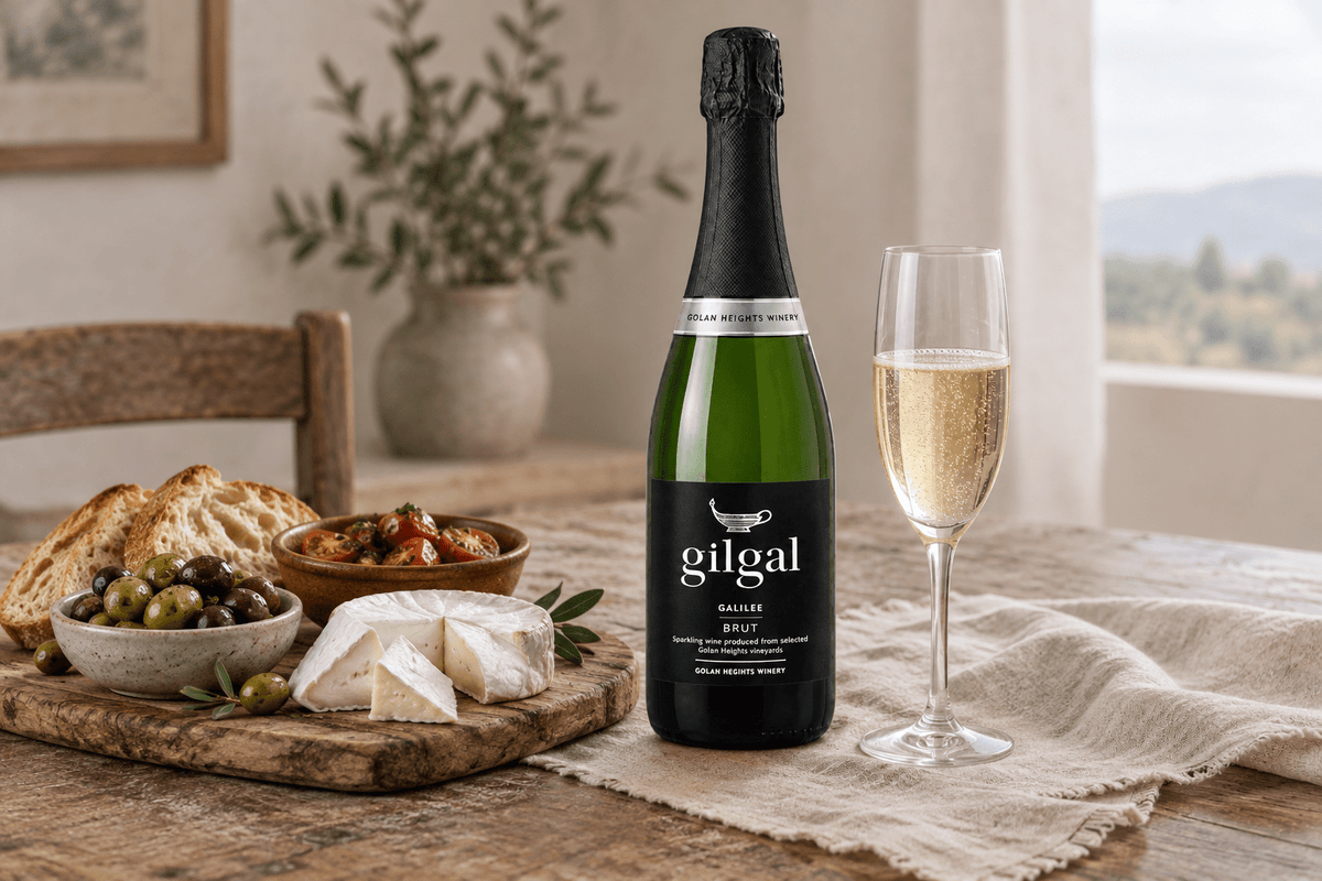 Vino Blanco Golan Heights Gilgal Brut - La Cava