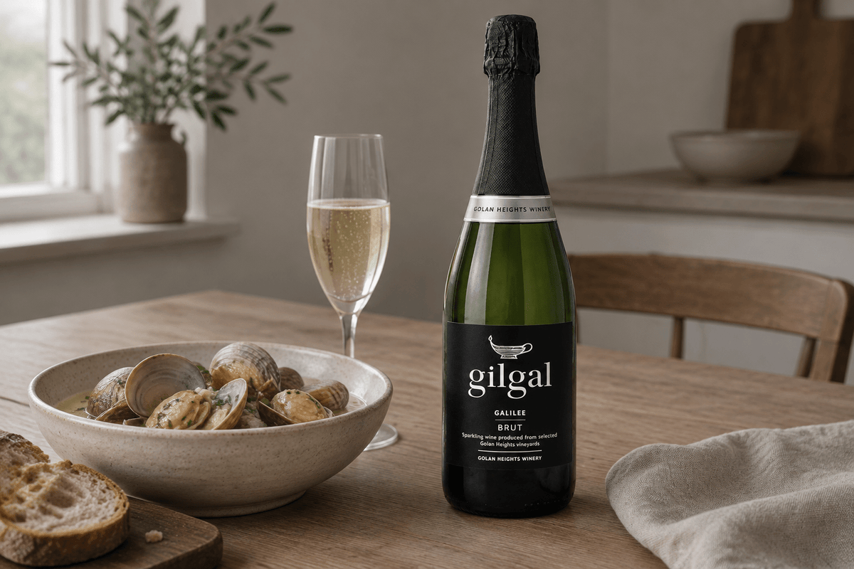 Vino Blanco Golan Heights Gilgal Brut - La Cava