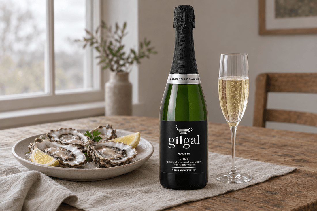 Vino Blanco Golan Heights Gilgal Brut - La Cava