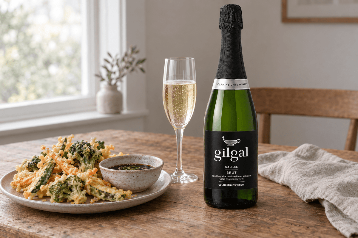 Vino Blanco Golan Heights Gilgal Brut - La Cava
