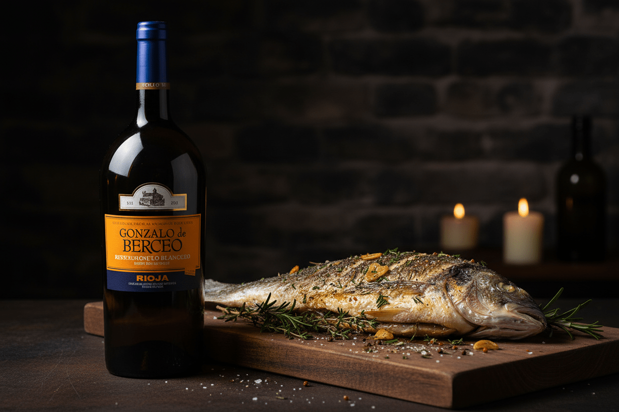 Vino Blanco Gonzlao de Berceo Tempranillo Fermentado - La Cava