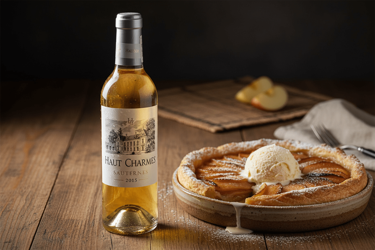 Vino Blanco Haut Charmes Sauternes 375ml 2015 - Vino de Francia - La Cava