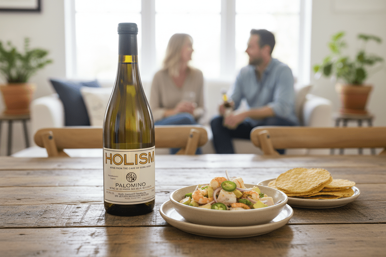 Vino Blanco Holism Palomino 750ml Sudáfrica - Vino de Sudáfrica - La Cava