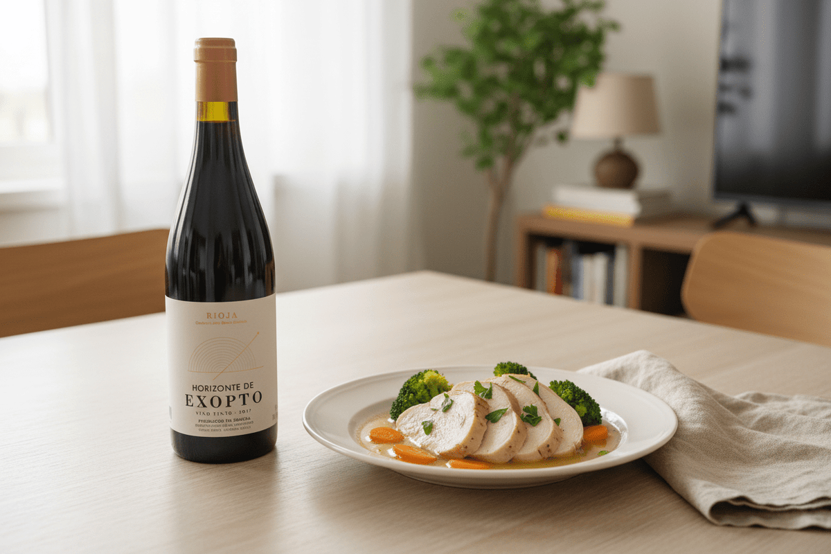 Vino Blanco Horizonte de Exopto 2021 Bodegas Exopto 750ml DOCa Rioja - Vino de España - La Cava