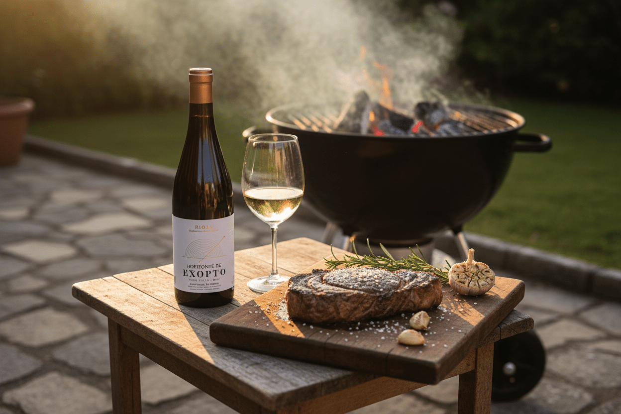 Vino Blanco Horizonte de Exopto 2021 Bodegas Exopto 750ml DOCa Rioja - Vino de España - La Cava