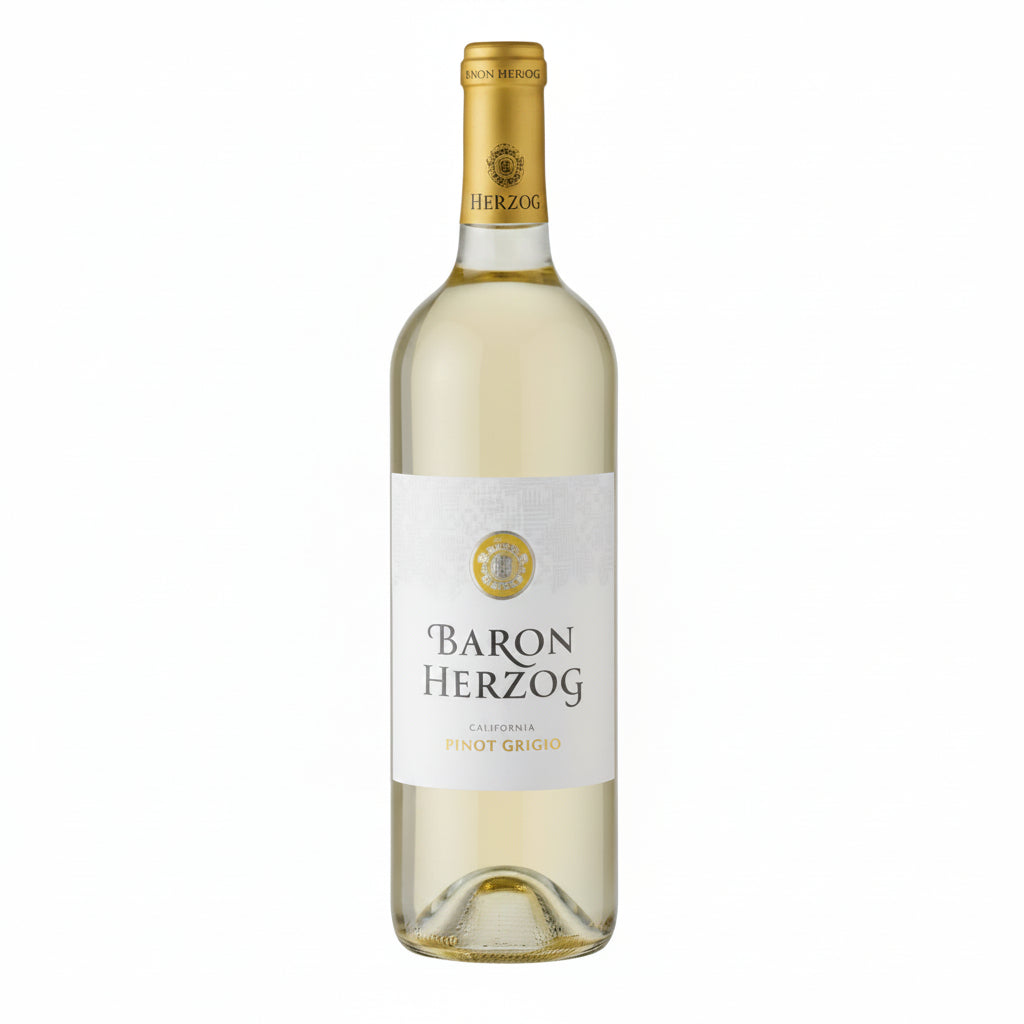 Vino blanco kosher baron herzog pinot grigio 750ml - Vino de Estados Unidos - La Cava
