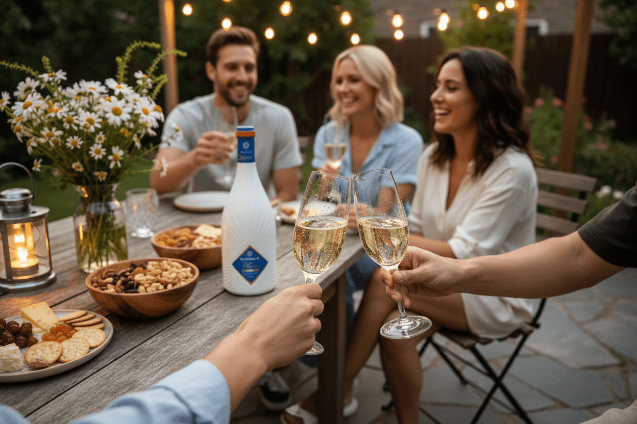 Vino blanco kosher blumantti moscato frizzante 750 ml - La Cava