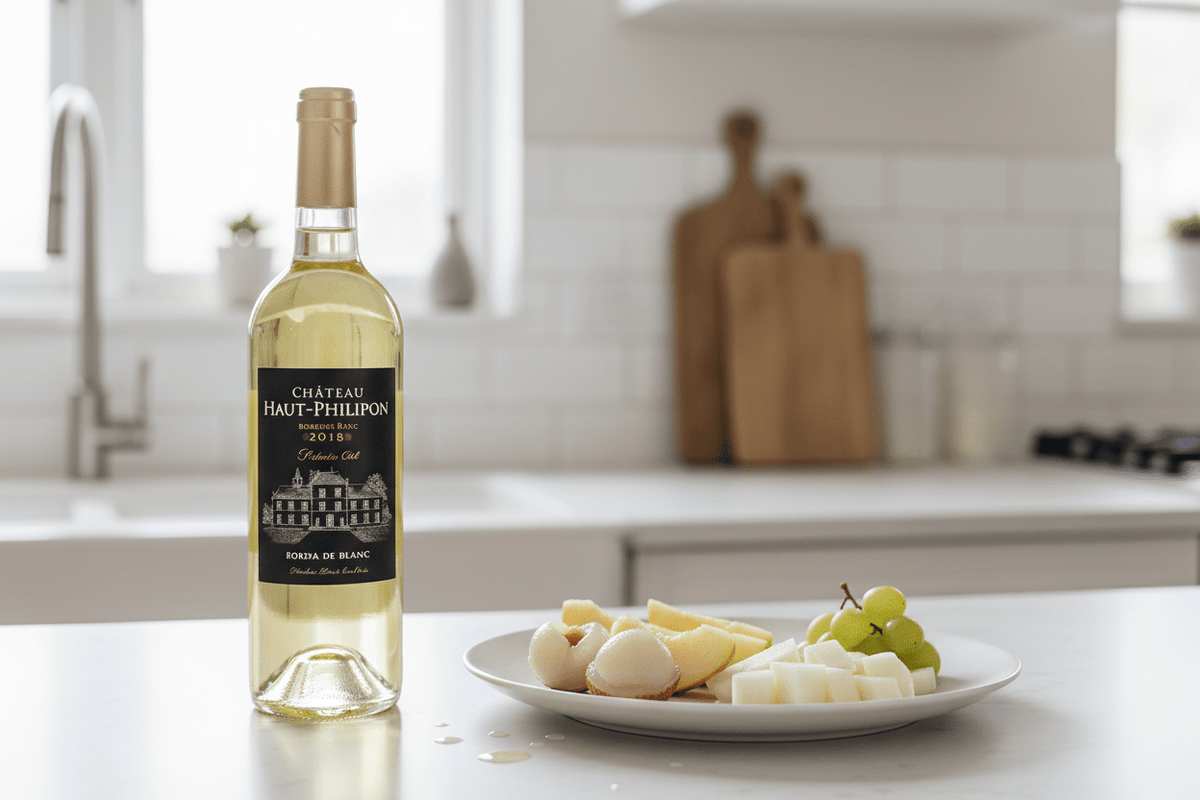 Vino blanco kosher chateau haut philippon bordeaux semi sweet 750 ml - Vino de Francia - La Cava