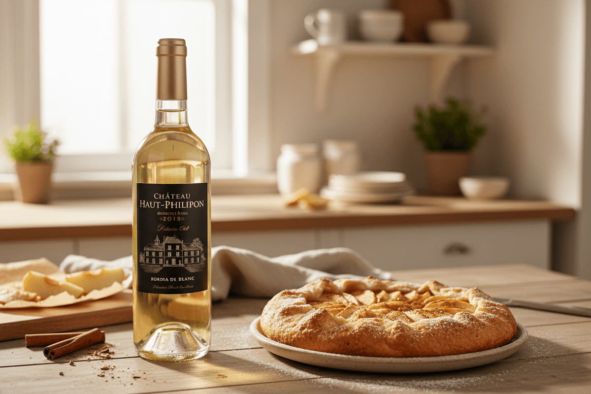 Vino blanco kosher chateau haut philippon bordeaux semi sweet 750 ml - Vino de Francia - La Cava