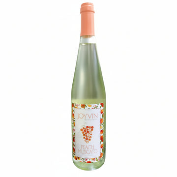 Vino blanco kosher joyvin moscato peach Italia 750 ml - La Cava