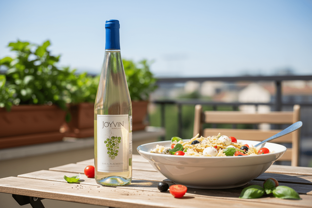 Vino blanco kosher joyvin white rashi Italia 750 ml - La Cava