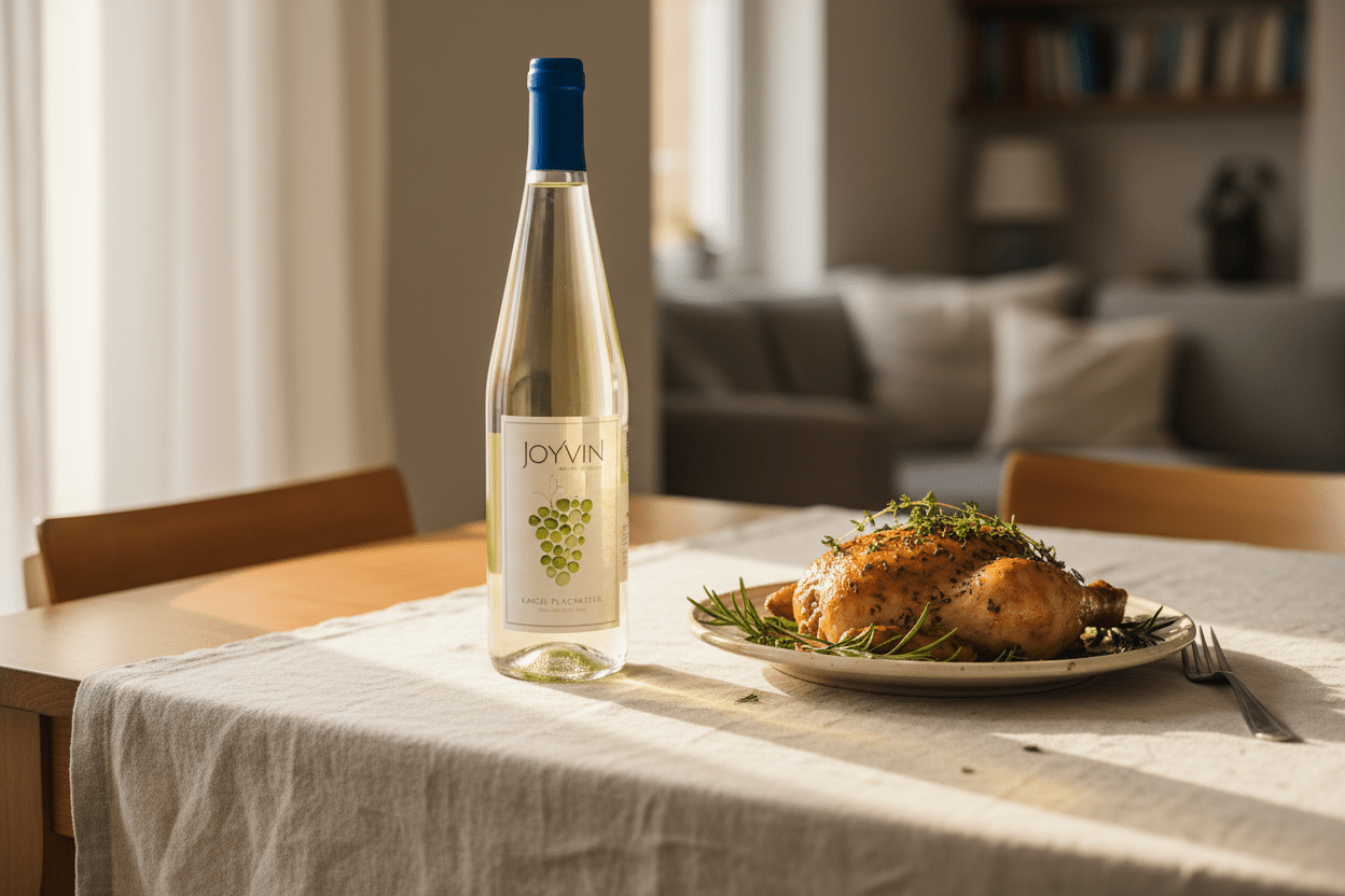 Vino blanco kosher joyvin white rashi Italia 750 ml - La Cava
