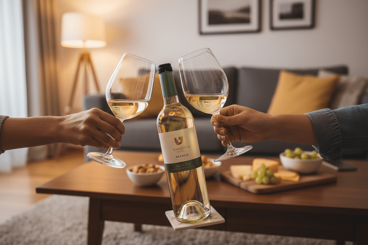 Vino blanco kosher teperberg vision white semi dry 750 ml - La Cava
