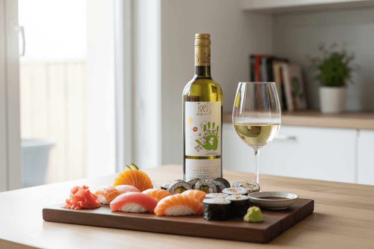 Vino Blanco Kriss Pinot Grigio 2024 750ml - Vino de Italia - La Cava