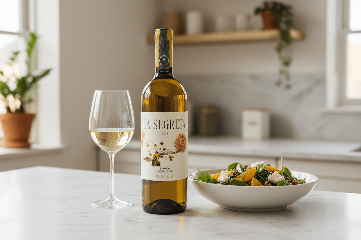 Vino Blanco La Segreta Organico de 750ml - La Cava