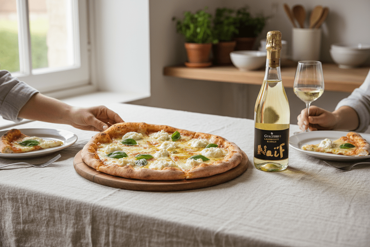 Vino Blanco Lambrusco Ligabue Emilia Romagna - Vino de Italia - La Cava