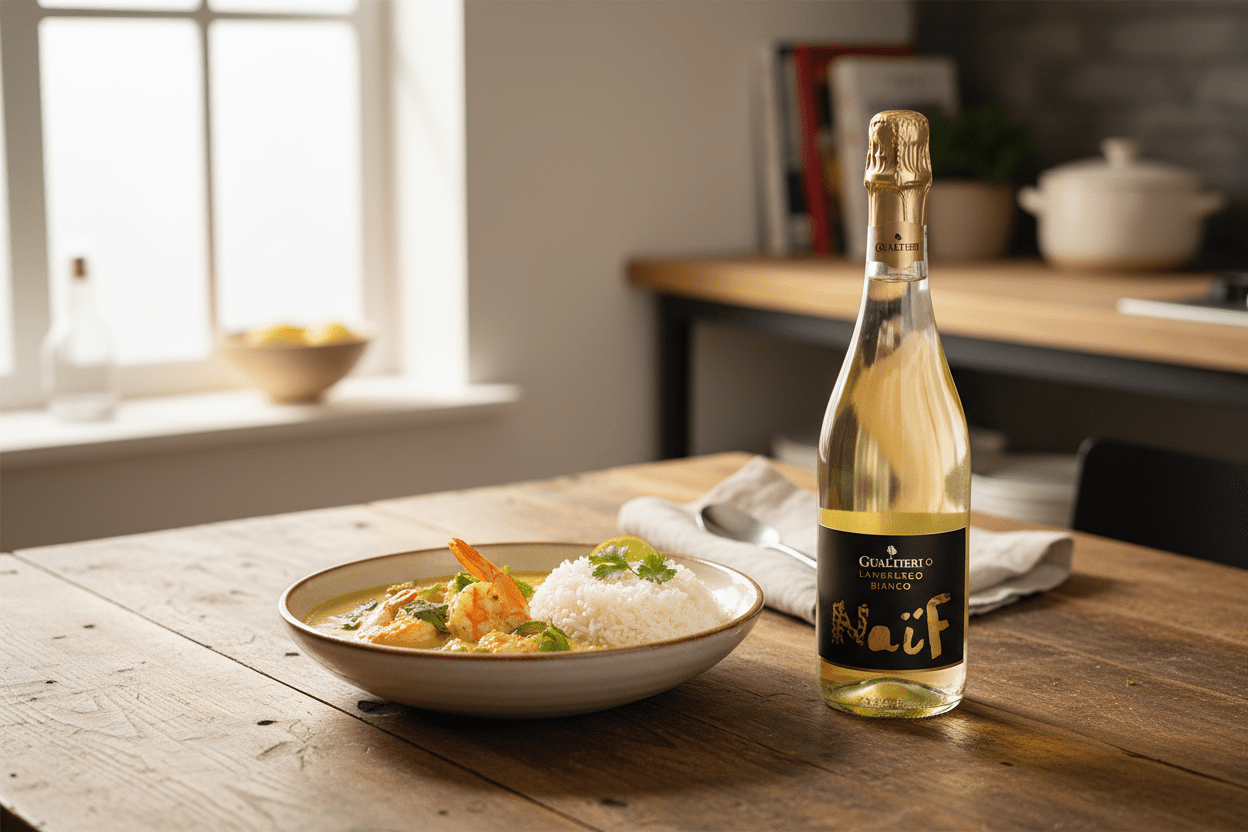 Vino Blanco Lambrusco Ligabue Emilia Romagna - Vino de Italia - La Cava