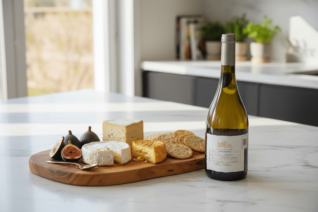 Vino Blanco las Estelas Vineyard Collection Chardonnay 750ml - La Cava