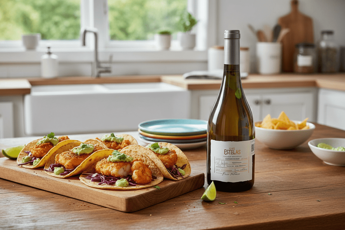 Vino Blanco las Estelas Vineyard Collection Chardonnay 750ml - La Cava