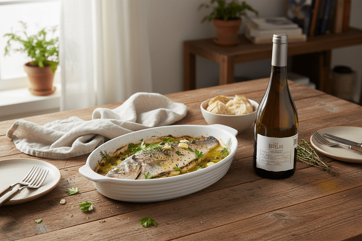 Vino Blanco las Estelas Vineyard Collection Chardonnay 750ml - La Cava