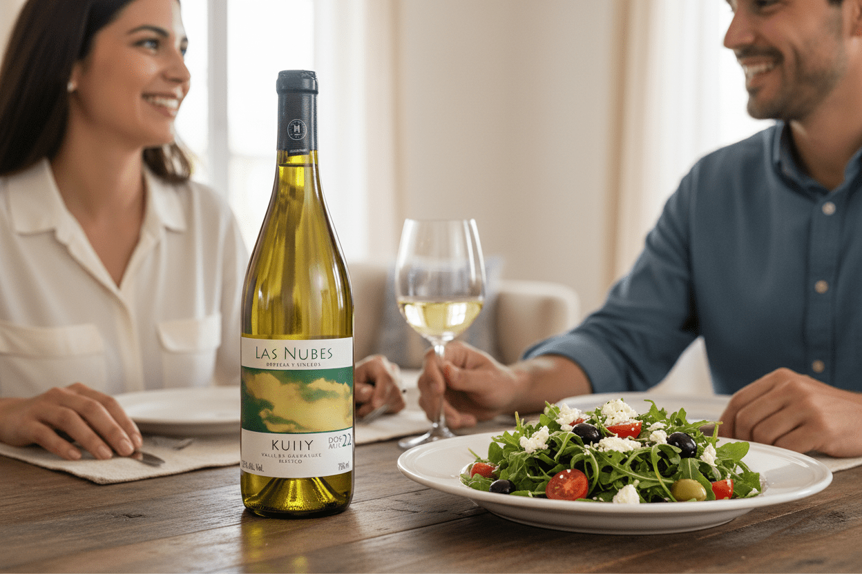 Vino Blanco Las Nubes Kuiiy de 750 ml - La Cava