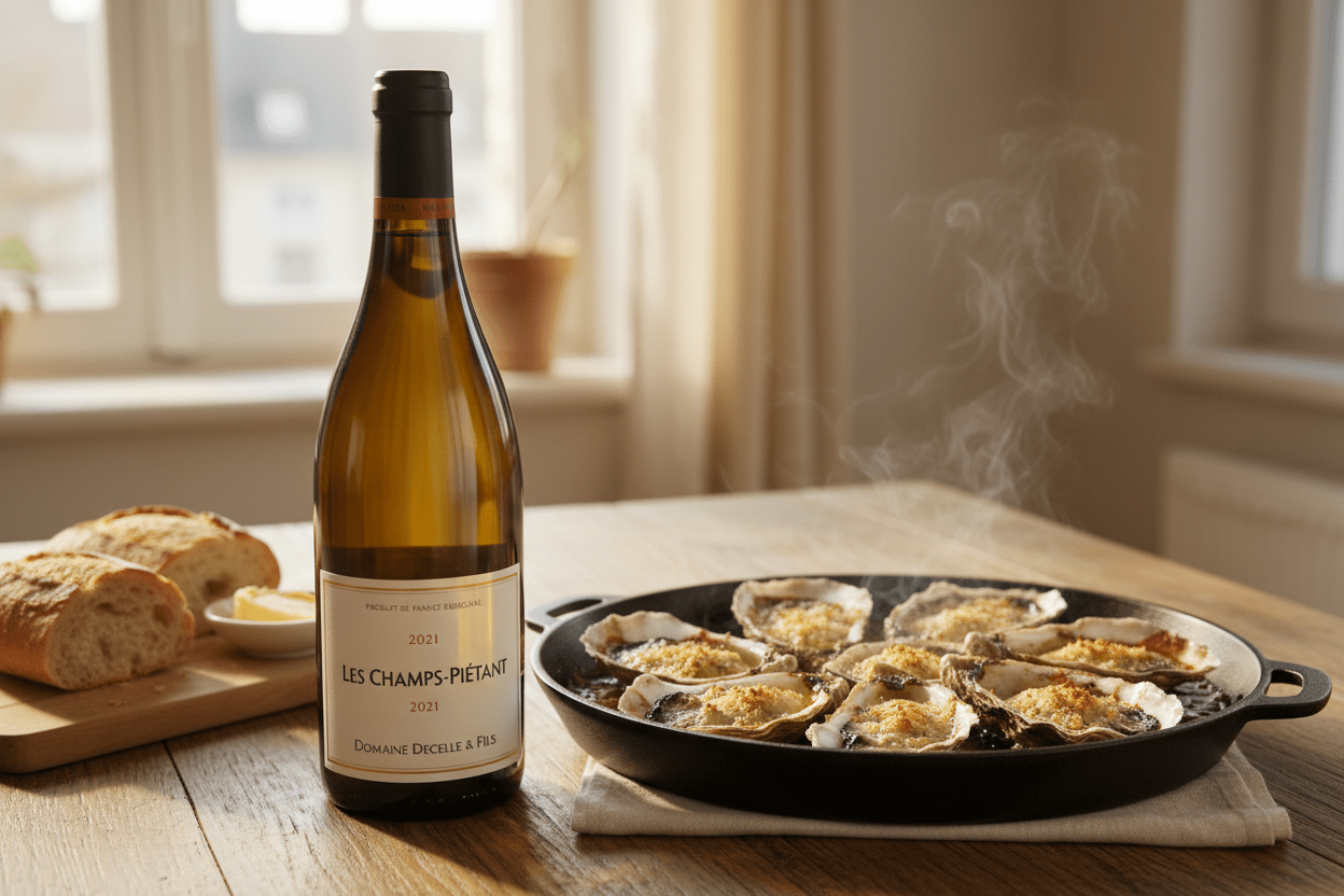 Vino Blanco Les Champs-Piétant 2021 Domaine Decelle & Fils 750ml Borgoña - Vino de Francia - La Cava