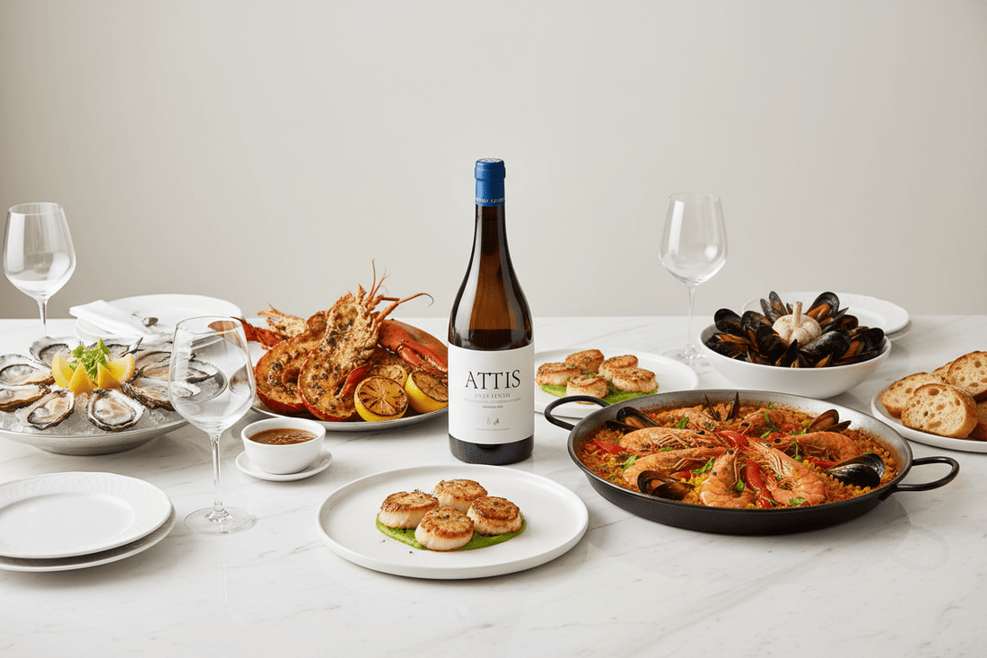 Vino Blanco Magnum Attis Albarño 2024 1.5L D.O. Rías Baixas - Vino de España - La Cava