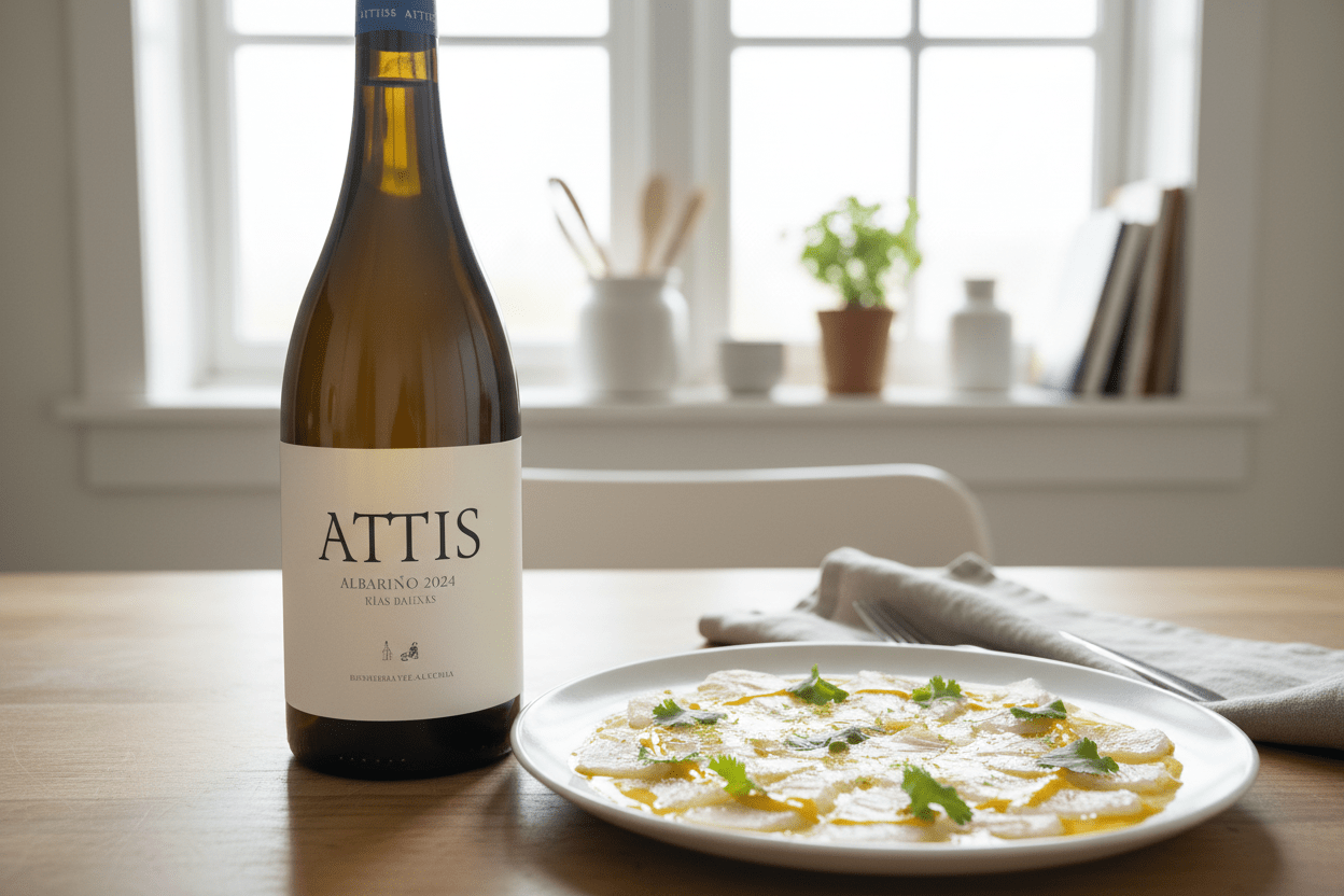 Vino Blanco Magnum Attis Albarño 2024 1.5L D.O. Rías Baixas - Vino de España - La Cava