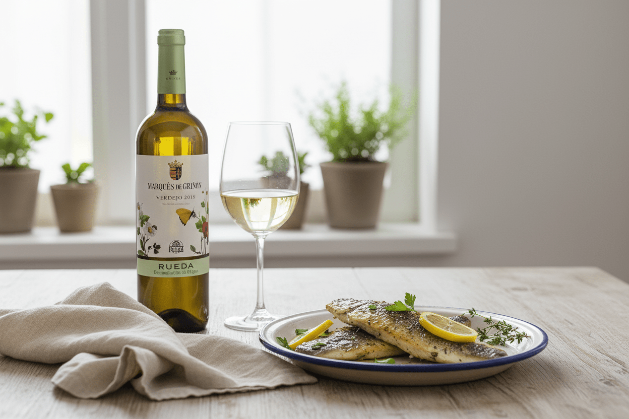 Vino Blanco Marqués de Griñón Verdejo 750ml D.O. Rueda - Vino de España - La Cava