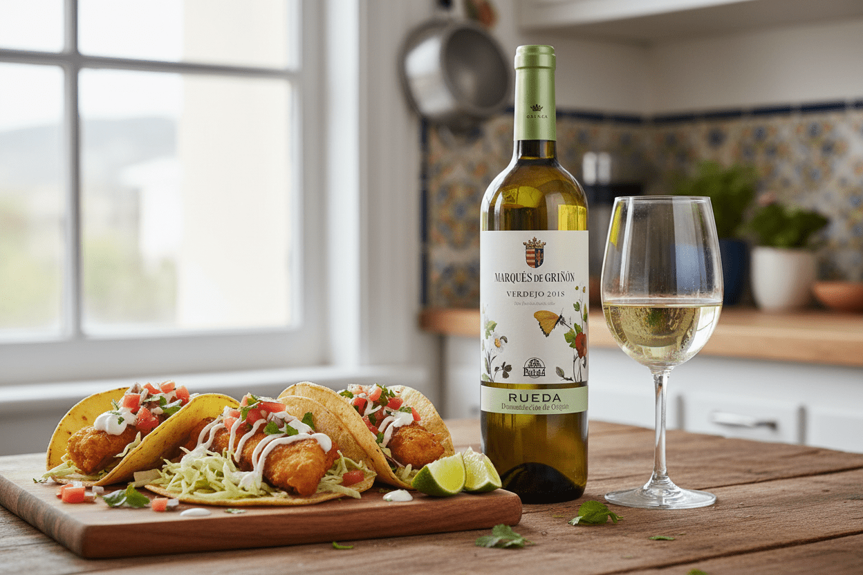 Vino Blanco Marqués de Griñón Verdejo 750ml D.O. Rueda - Vino de España - La Cava