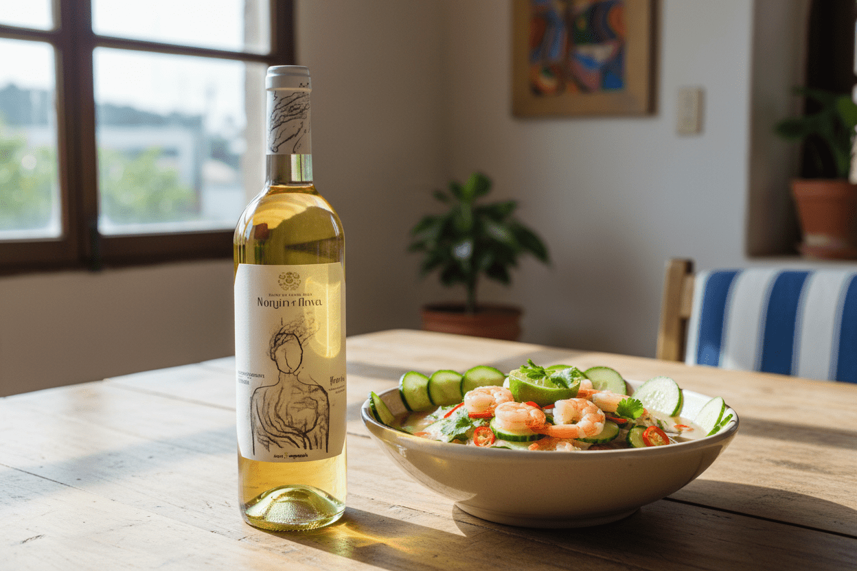 Vino Blanco Marqués de Riscal Sauvignon Blanc Orgánico 750ml D.O. Rueda - Vino de España - La Cava