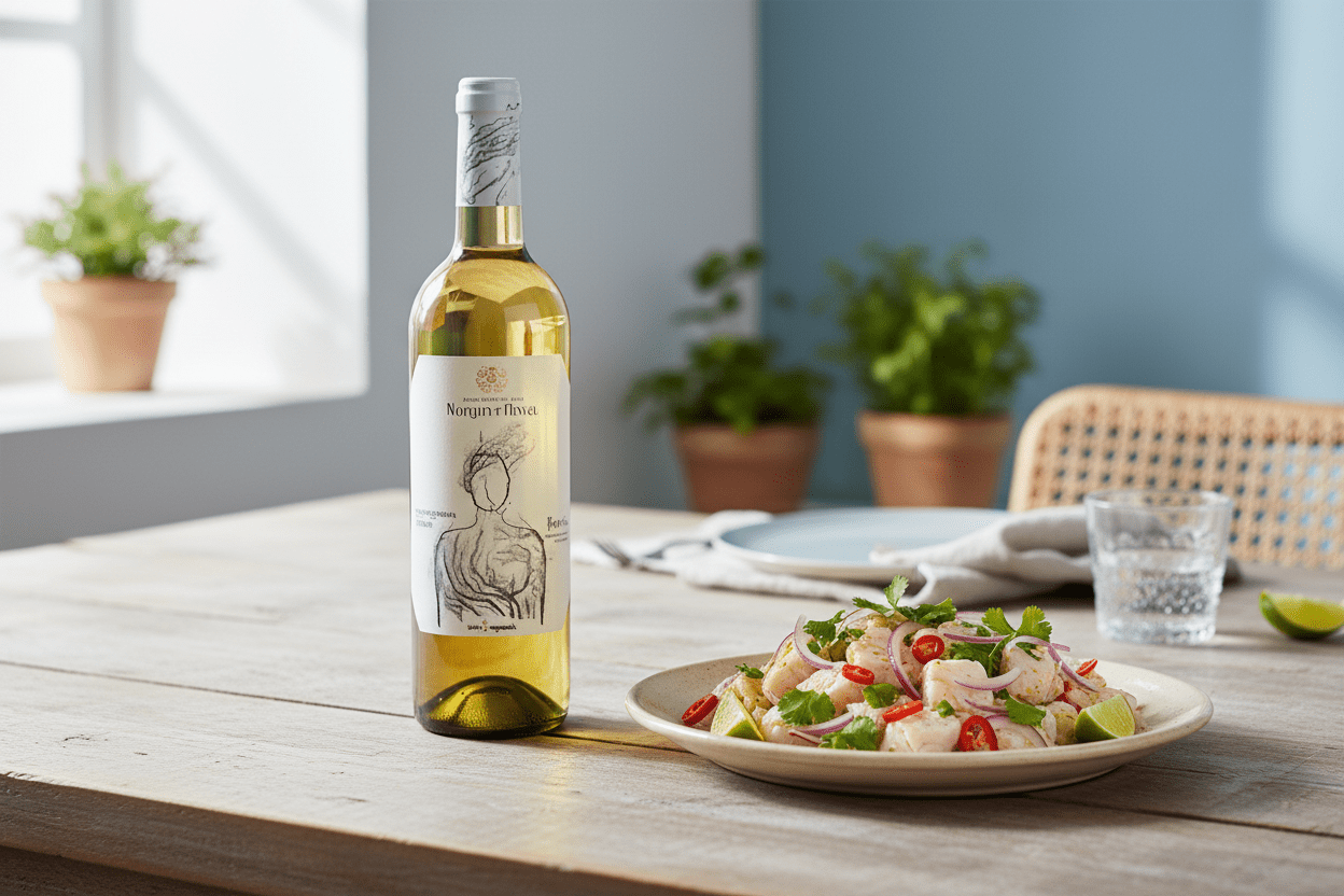 Vino Blanco Marqués de Riscal Sauvignon Blanc Orgánico 750ml D.O. Rueda - Vino de España - La Cava