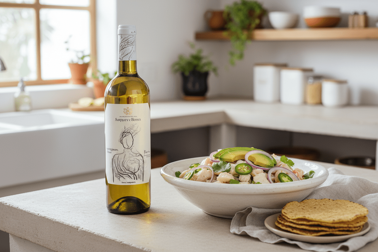 Vino Blanco Marqués de Riscal Sauvignon Blanc Orgánico 750ml D.O. Rueda - Vino de España - La Cava